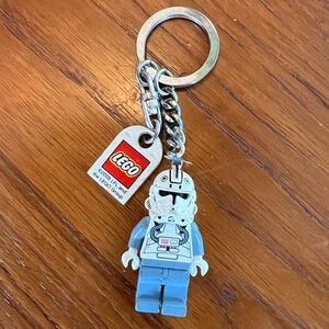 2005 LEGO Star Wars Clone Pilot Minifigure Keychain (Set 851463)